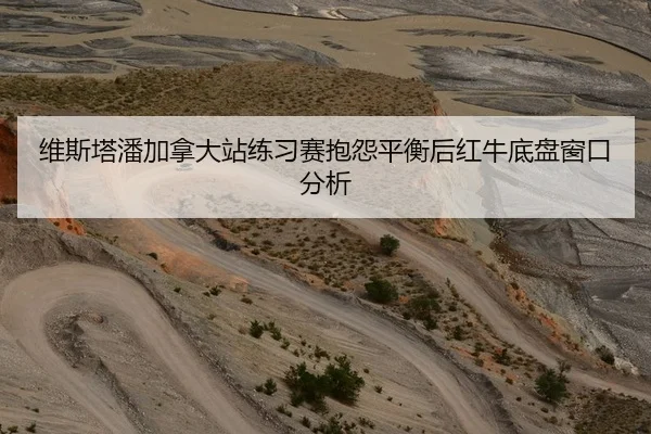维斯塔潘加拿大站练习赛抱怨平衡后红牛底盘窗口分析